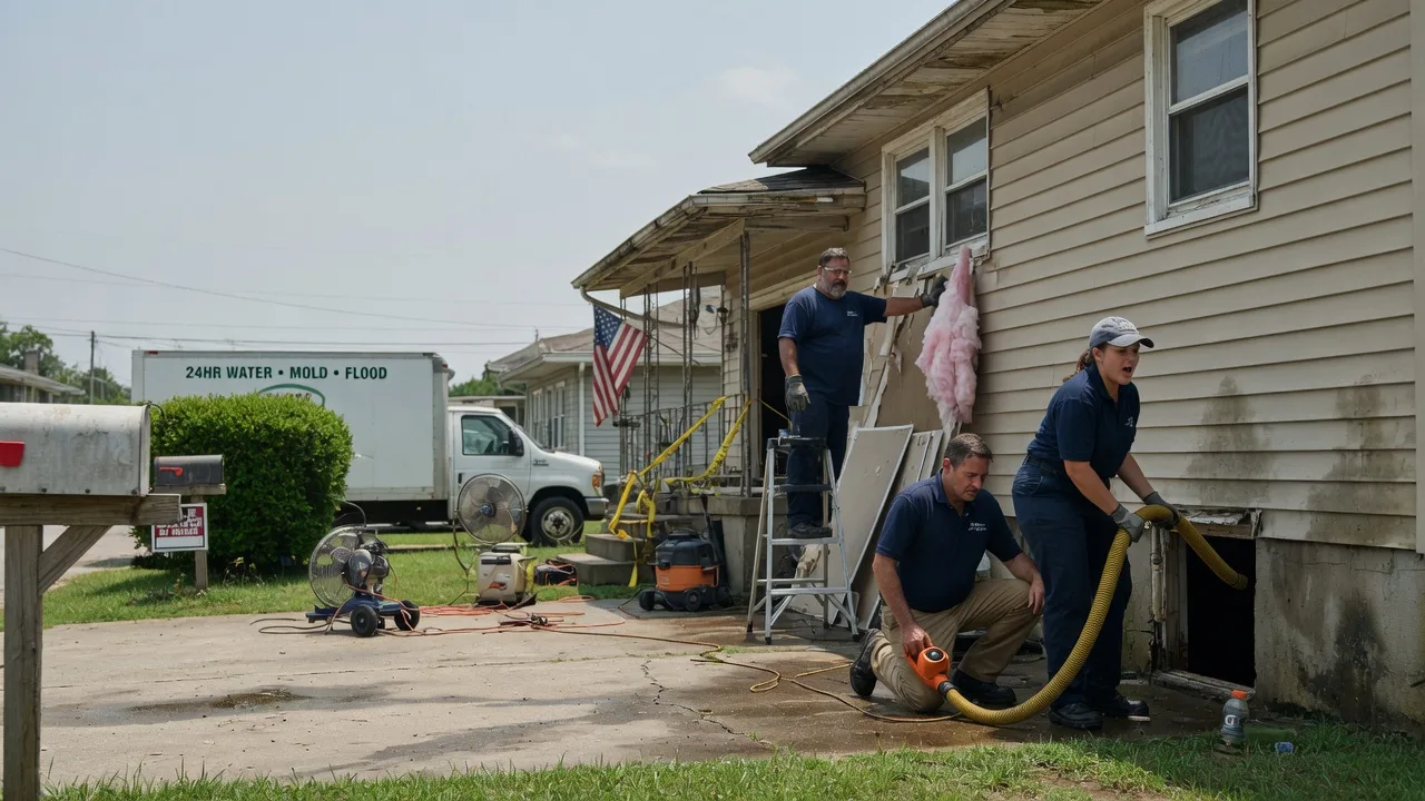 Water Damage Repair in Grovertown, IN near me